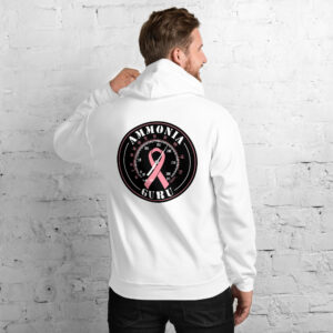 Breast Cancer Awareness Black Ammonia Guru Hoodie
